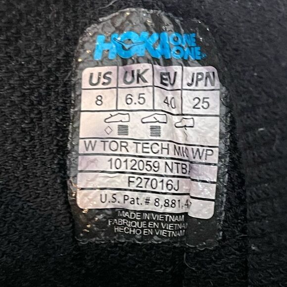 Hoka One One Tor Tech Hi Mid nightshade/Teaberry Women’s Hiking boots shoes - Picture 9 of 14